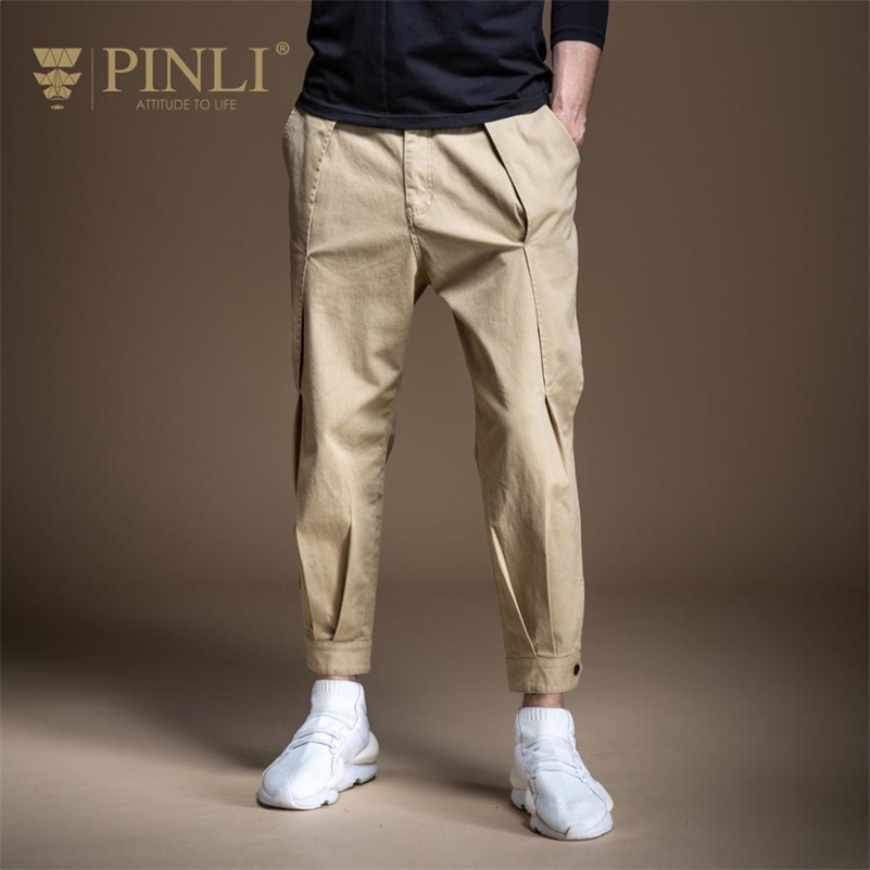PINLI Spring New Cargo Pants Casual Trousers Solid Color Pocket Feet Men Slim High Quality Menswear B201117068 201109, Khaki
PINLI Spring New Cargo Pants Casual Trousers Solid Color Pocket Feet Men Slim High Quality Menswear B201117068 201109, Khaki