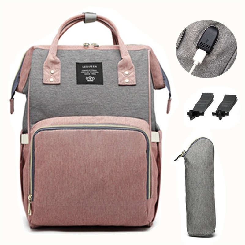 LEQUEEN USB Diaper Bag Baby Care Backpack for Mom Mummy Maternity Wet Bag Waterproof Baby Pregnant Bag 201125, Purple
LEQUEEN USB Diaper Bag Baby Care Backpack for Mom Mummy Maternity Wet Bag Waterproof Baby Pregnant Bag 201125, Purple