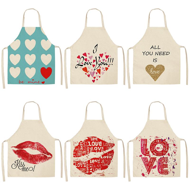 1Pcs Red Lips Letter Kitchen Aprons For Women Cotton Linen Bibs Household Cleaning Pinafore Home Cooking Apron 53*65cm WQL0114
1Pcs Red Lips Letter Kitchen Aprons For Women Cotton Linen Bibs Household Cleaning Pinafore Home Cooking Apron 53*65cm WQL0114