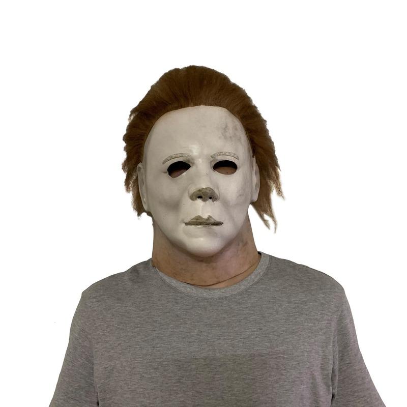 Horror Michael Myers LED Halloween Kills Mask Cosplay Scary Killer Full Face Latex Helmet Halloween Party Costume Props
Horror Michael Myers LED Halloween Kills Mask Cosplay Scary Killer Full Face Latex Helmet Halloween Party Costume Props