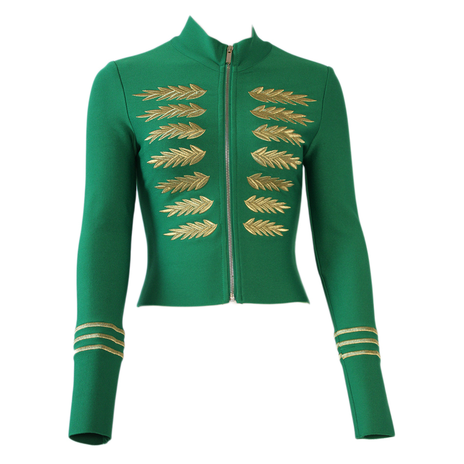 Embroidery Bandage Jackets Casual Coat 2019 Autumn Outwear Black Women Coats Long Sleeve Clothes Ladies Fashion Jackets T200319