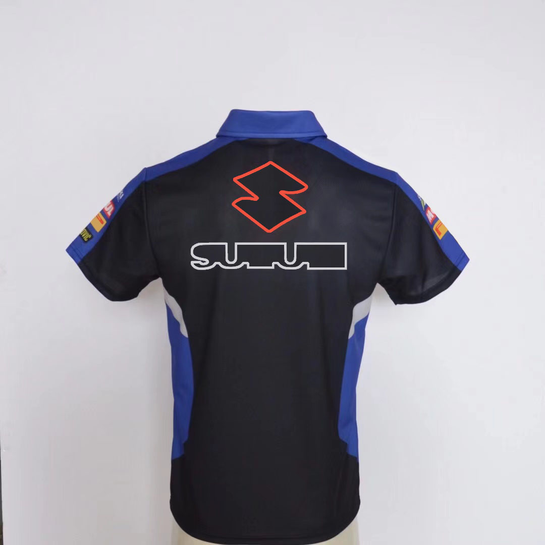 New summer gp racing polo shirt motorcycle riding short-sleeved knight quick-drying breathable team uniform locomotive lapel free shipping