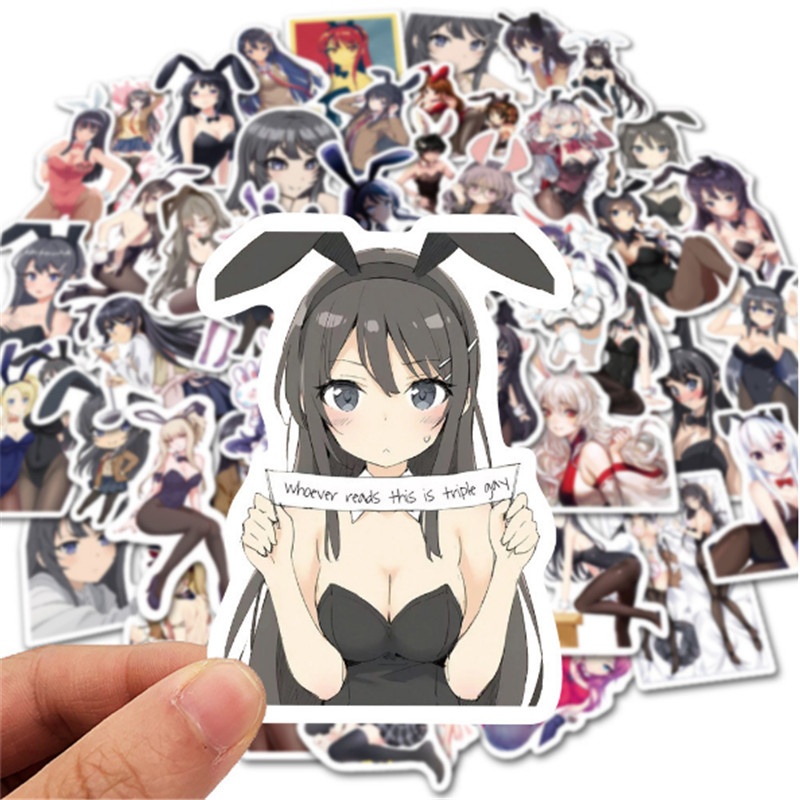 50pcs/Lot Bunny Girl PVC Waterproof Graffiti Sticker Suitcase Suitcase Guitar Car Skateboard Refrigerator Home Decoration Sticker Decal
50pcs/Lot Bunny Girl PVC Waterproof Graffiti Sticker Suitcase Suitcase Guitar Car Skateboard Refrigerator Home Decoration Sticker Decal