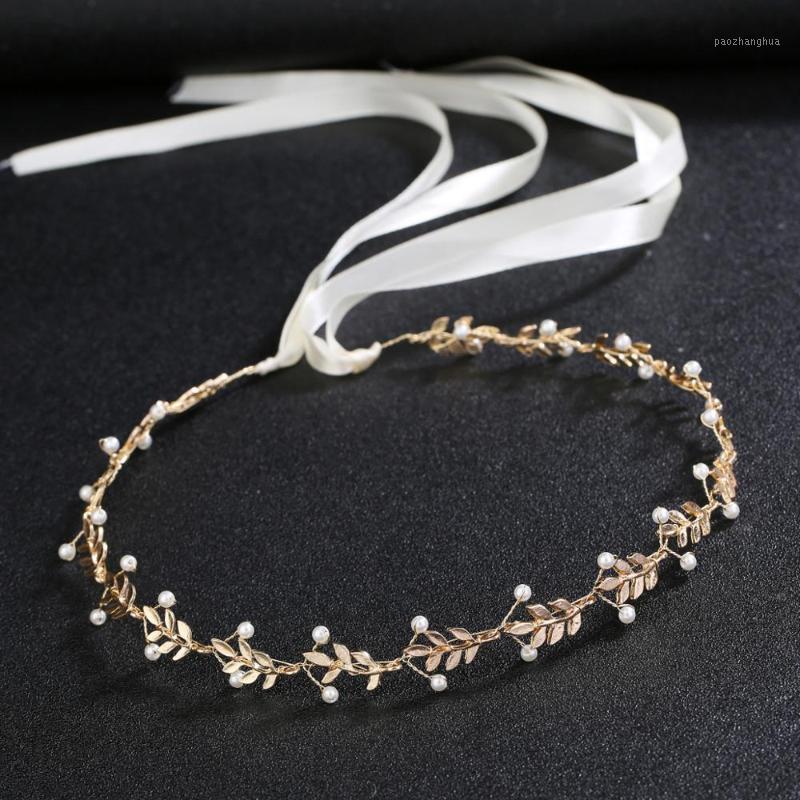 Ribbon Gold Leaves Wedding Hair Accessories Headband Bride Women's Jewelry Simulated Pearl Bridal Vine Hairbands Crown Headpiece Clips & Bar, Golden;silver
Ribbon Gold Leaves Wedding Hair Accessories Headband Bride Women's Jewelry Simulated Pearl Bridal Vine Hairbands Crown Headpiece Clips & Bar, Golden;silver