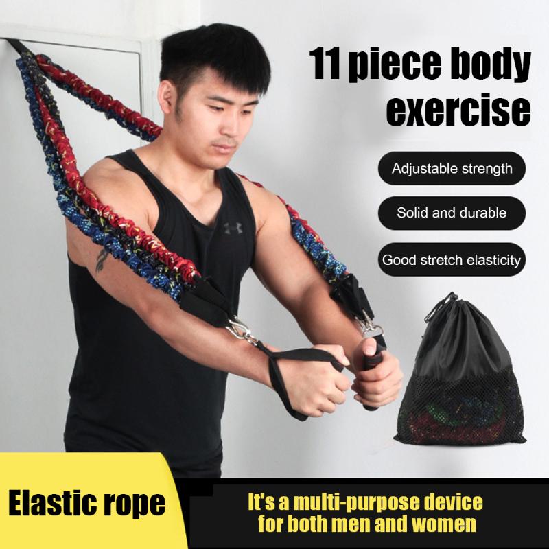 11Pcs/Set Fitness Resistance Bands Set Unisex Fitness Yoga Gym Sports Stretch Pulling Stretch Rope Exercise Training Expander
11Pcs/Set Fitness Resistance Bands Set Unisex Fitness Yoga Gym Sports Stretch Pulling Stretch Rope Exercise Training Expander