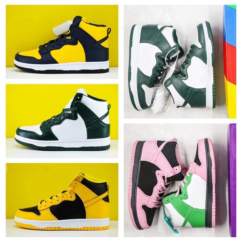New Dunk SB High Mens Running Shoes Spartan Green Michigan Invert Celtics Varsity Maize Women Sport Sneakers Size 36-45
New Dunk SB High Mens Running Shoes Spartan Green Michigan Invert Celtics Varsity Maize Women Sport Sneakers Size 36-45