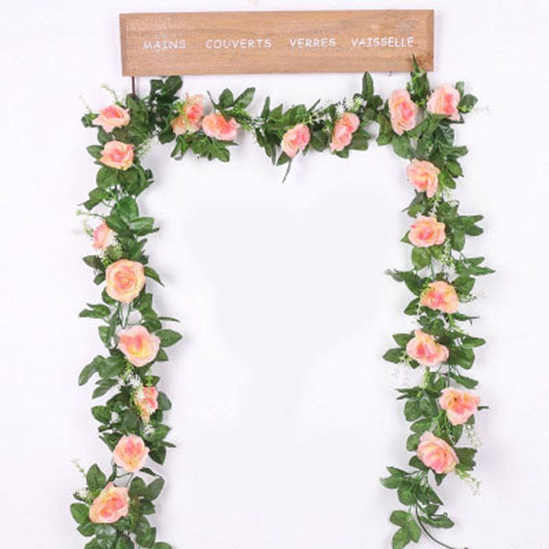 2.2m 10 Heads Artificial Flower Vine Rose Fake Silk Rattan Flowers Home Wedding Decoration Wall Hanging Para Decora1, Red
2.2m 10 Heads Artificial Flower Vine Rose Fake Silk Rattan Flowers Home Wedding Decoration Wall Hanging Para Decora1, Red