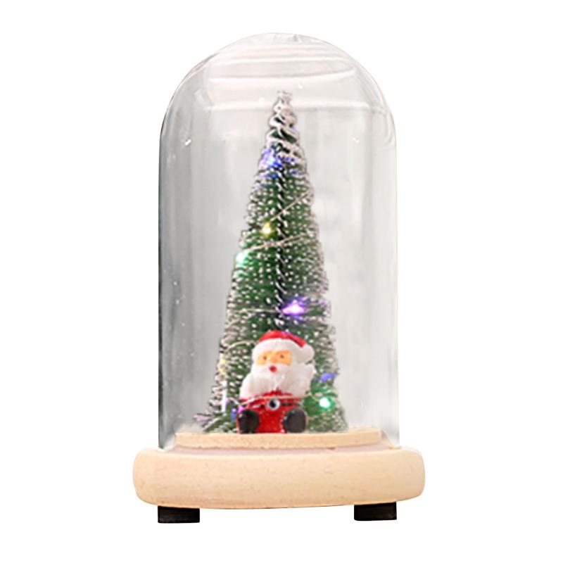 Mini Christmas Tree Holiday Party Gift Xmas Glowing Desktop Tree Ornaments Led Night Light Christmas Decorations for Family
Mini Christmas Tree Holiday Party Gift Xmas Glowing Desktop Tree Ornaments Led Night Light Christmas Decorations for Family
