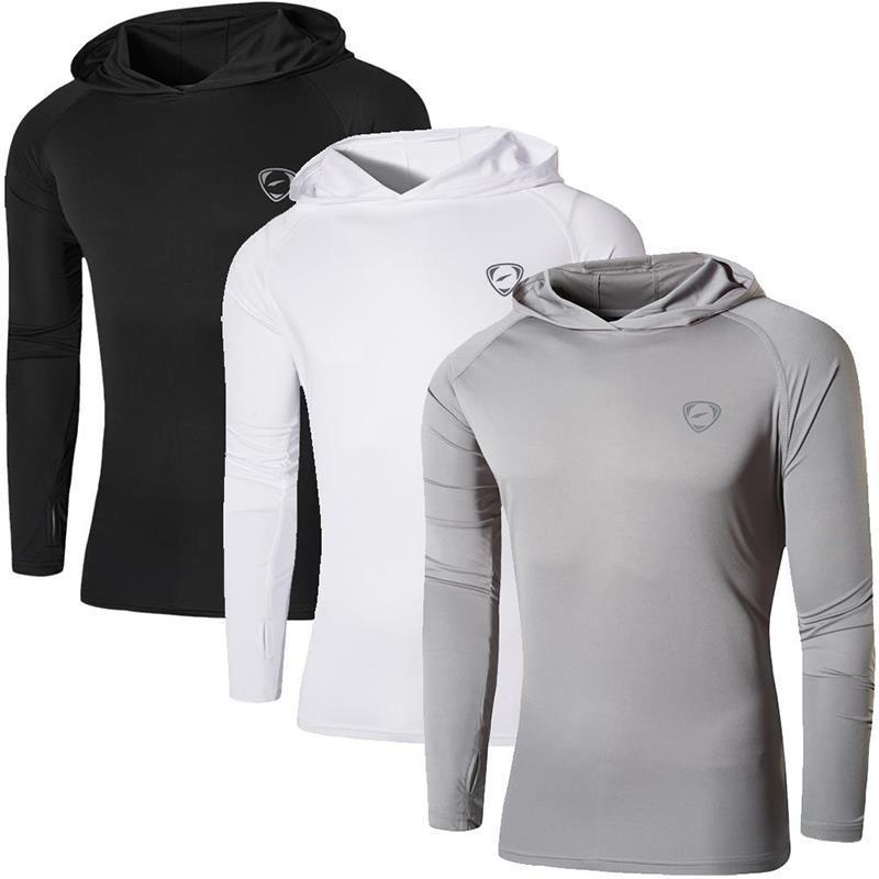 Jeansian 3 Pack Men's UPF 50+ UV Sun Protection Outdoor Long Sleeve Tee Shirt Tshirt T-Shirt Beach Summer 201203