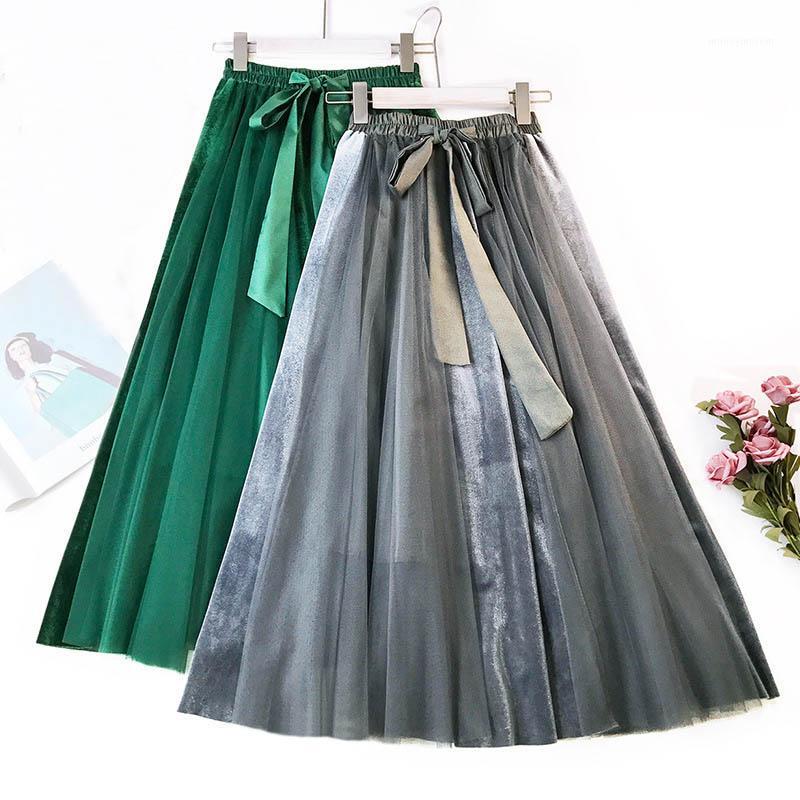 Autumn Winter Women Skirt Velvet High Waist Gauze Half Skirts Tutu Dress JS261, Dark blue
Autumn Winter Women Skirt Velvet High Waist Gauze Half Skirts Tutu Dress JS261, Dark blue