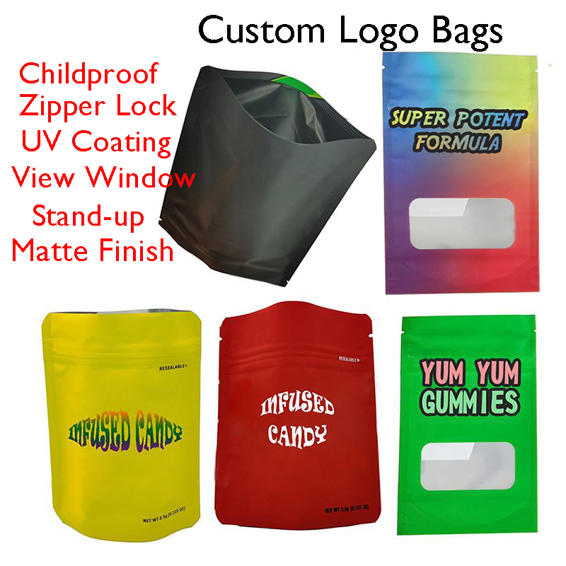 Mylar Zipper Bags Customized Packaging bag Edibles Retail Childproof Zip Lock Matter Finish Custom Logo Candy Flowers Empty Zipper Pouch
Mylar Zipper Bags Customized Packaging bag Edibles Retail Childproof Zip Lock Matter Finish Custom Logo Candy Flowers Empty Zipper Pouch