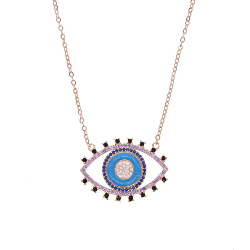 new arrived factory price rainbow cz paved eye charm pendant necklace with enamel shiny lady necklace for women wedding jewelry
new arrived factory price rainbow cz paved eye charm pendant necklace with enamel shiny lady necklace for women wedding jewelry