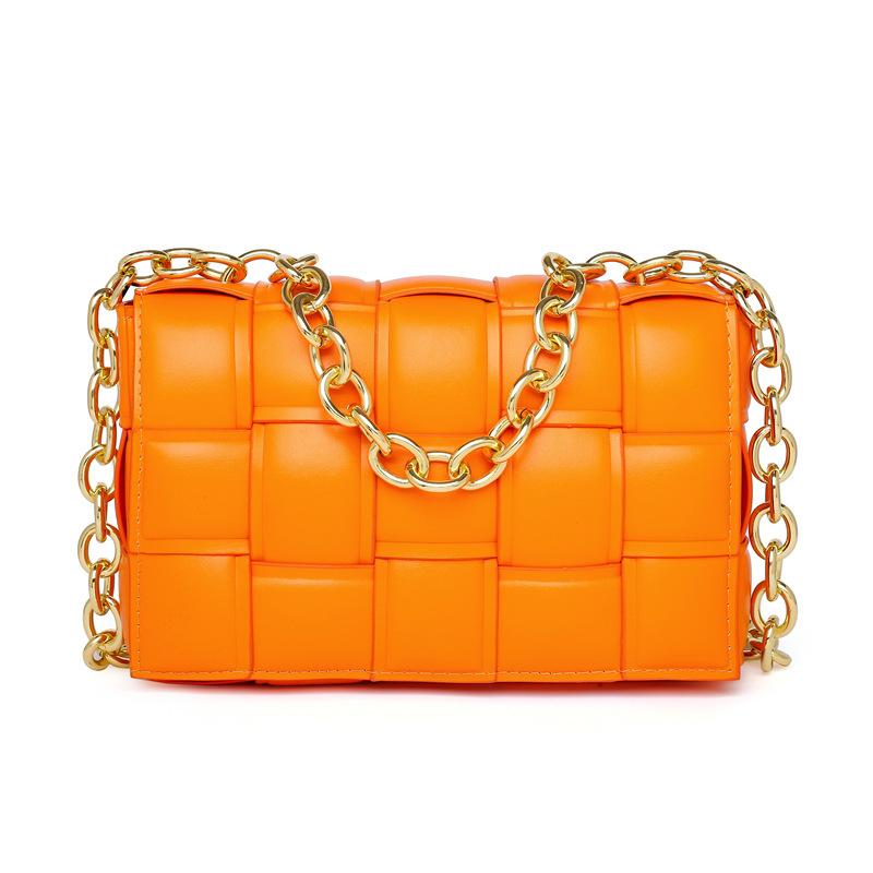 2021 Weave Chain Small Crossbody Bags for Women Luxury Quality Pu Leather Shoulder Bag Female Trend Design Handbags and Purse, Black
2021 Weave Chain Small Crossbody Bags for Women Luxury Quality Pu Leather Shoulder Bag Female Trend Design Handbags and Purse, Black