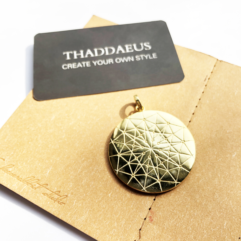 Pendant Amulet Magical Lucky Symbols, Summer Golden Jewelry Vintage Pure 925 Sterling Silver Powerful Gift For Ts Women Men 201013