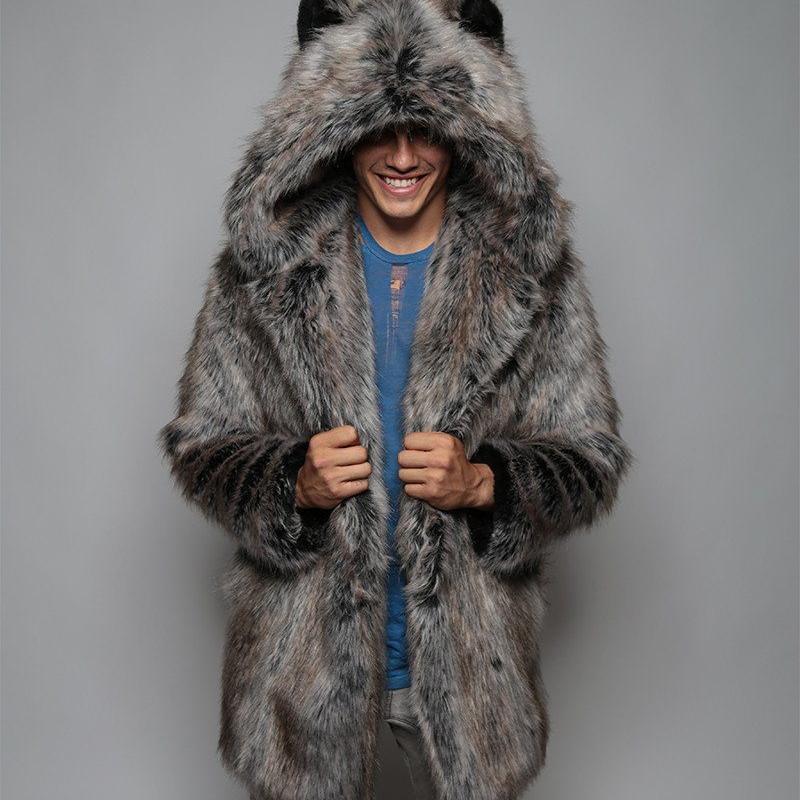 Men' Jackets Faux Fur Coat 2022 Casual Plus Size Couple Hooded Thick Warm Jacket Cat Ear Long Sleeve Overcoat, Gray
Men' Jackets Faux Fur Coat 2022 Casual Plus Size Couple Hooded Thick Warm Jacket Cat Ear Long Sleeve Overcoat, Gray