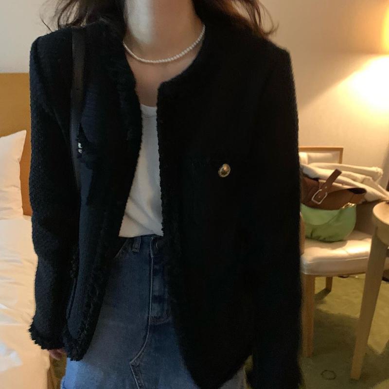 Casual Feminine Women O-Neck Outerwear Office Lady Loose 2021 New Elegant Street Winter Warm Coat Jackets Tops, White
Casual Feminine Women O-Neck Outerwear Office Lady Loose 2021 New Elegant Street Winter Warm Coat Jackets Tops, White
