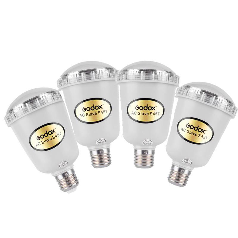 4pcs/lot Photo Studio 110V 220V GODOX AC Slave Flash Light Lamp S45T E27 5600K 45WS Strobe
4pcs/lot Photo Studio 110V 220V GODOX AC Slave Flash Light Lamp S45T E27 5600K 45WS Strobe