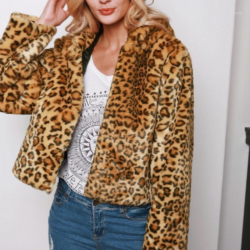 2020 New Faux Fur Coat Leopard Print Winter Jacket Turn Down Collar Slim Women Outerwear Casaco Feminino Ropa Invierno Mujer#G301, As pic
2020 New Faux Fur Coat Leopard Print Winter Jacket Turn Down Collar Slim Women Outerwear Casaco Feminino Ropa Invierno Mujer#G301, As pic