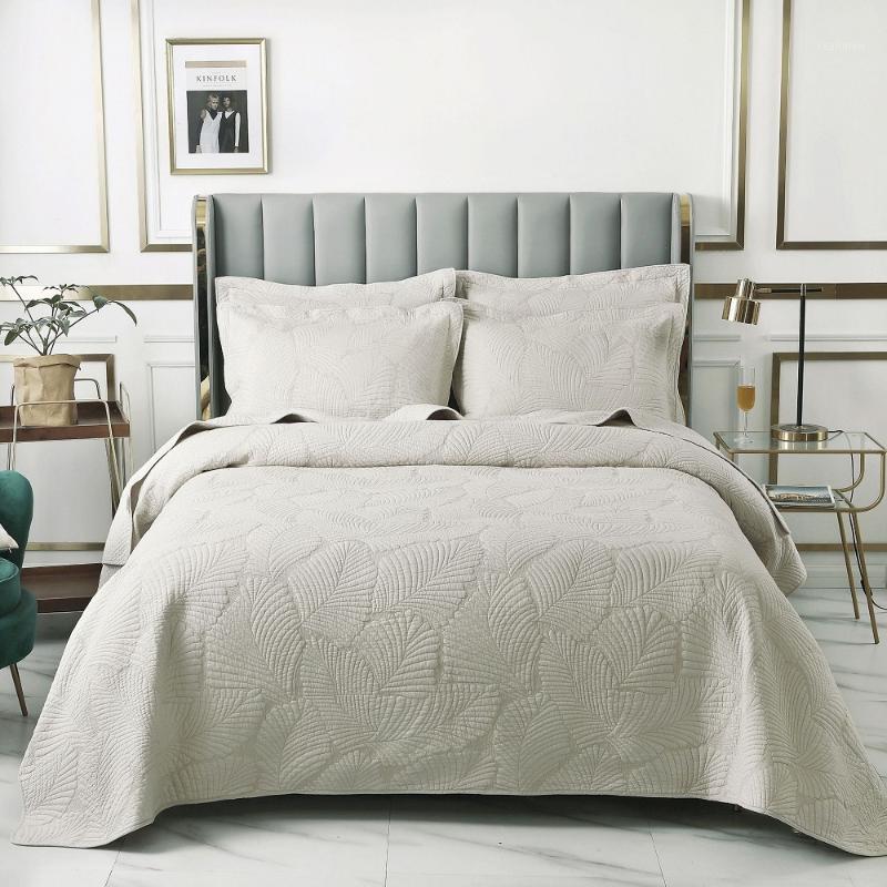 Solid Color Bedspreads Cotton Quilt 3-Piece Embroidered Quilts Set Bed Cover Queen Size Quilted Coverlet Summer Blanket1, White
Solid Color Bedspreads Cotton Quilt 3-Piece Embroidered Quilts Set Bed Cover Queen Size Quilted Coverlet Summer Blanket1, White