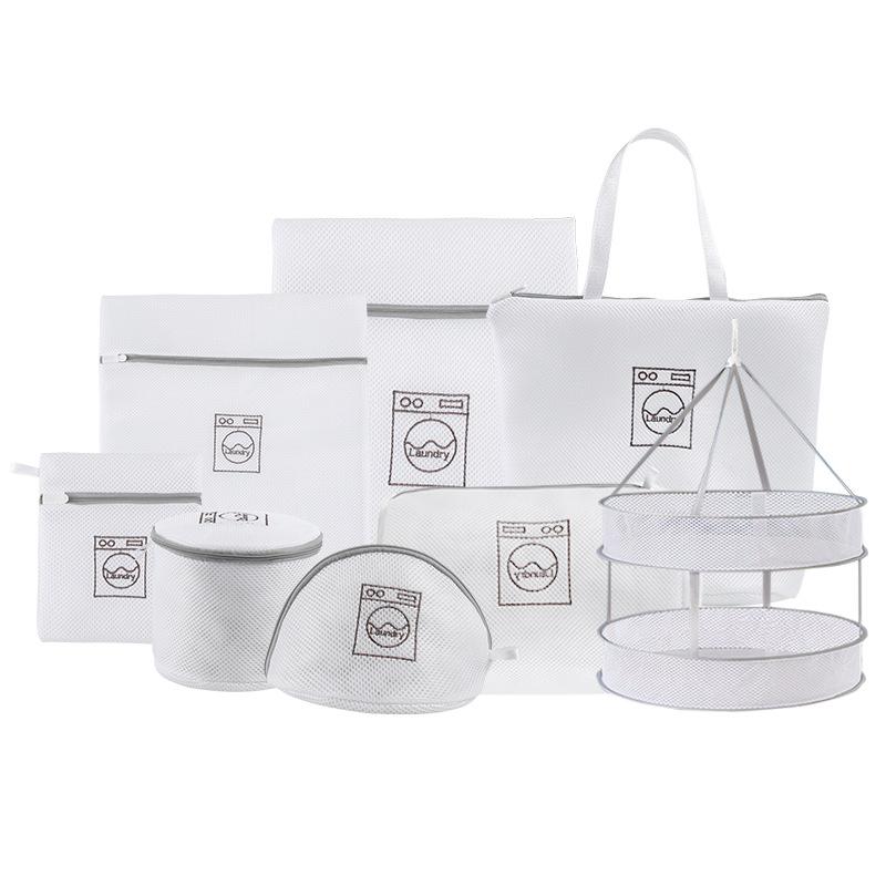 Home Polyester Laundry Bag Set Clothing Machine Washing Bag Foldable Bra Underwear Socks Laundry Bags Clothes Washing Net Basket
Home Polyester Laundry Bag Set Clothing Machine Washing Bag Foldable Bra Underwear Socks Laundry Bags Clothes Washing Net Basket