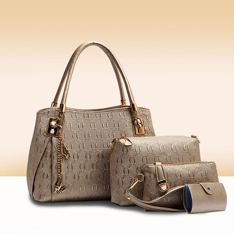 2021 new women's bag butterfly pendant mother bag four sets women's new luxury bags purses and handbags, Black
2021 new women's bag butterfly pendant mother bag four sets women's new luxury bags purses and handbags, Black