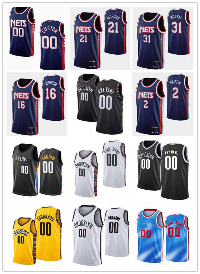 75th Custom Men Women Youth Brooklyn's Nets's 21 LaMarcus Aldridge 30 Seth Curry 4 Andre Drummond 2 Blake Griffin 16 James Johnson Basketball Jerseys, Color
75th Custom Men Women Youth Brooklyn's Nets's 21 LaMarcus Aldridge 30 Seth Curry 4 Andre Drummond 2 Blake Griffin 16 James Johnson Basketball Jerseys, Color