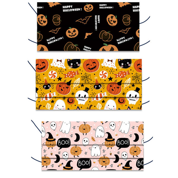 Personalized Printing Breathable Mask Halloween Children's Disposable Meltblown Cloth 3-layer Face
Personalized Printing Breathable Mask Halloween Children's Disposable Meltblown Cloth 3-layer Face