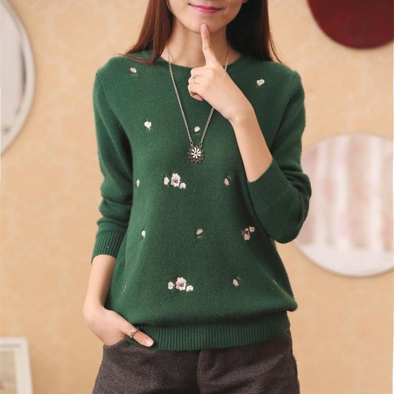 2020 Fashion New Women Long Sleeve O-neck Floral Print Winter Sweaters Casual Loose Outwear Sweater, Black
2020 Fashion New Women Long Sleeve O-neck Floral Print Winter Sweaters Casual Loose Outwear Sweater, Black