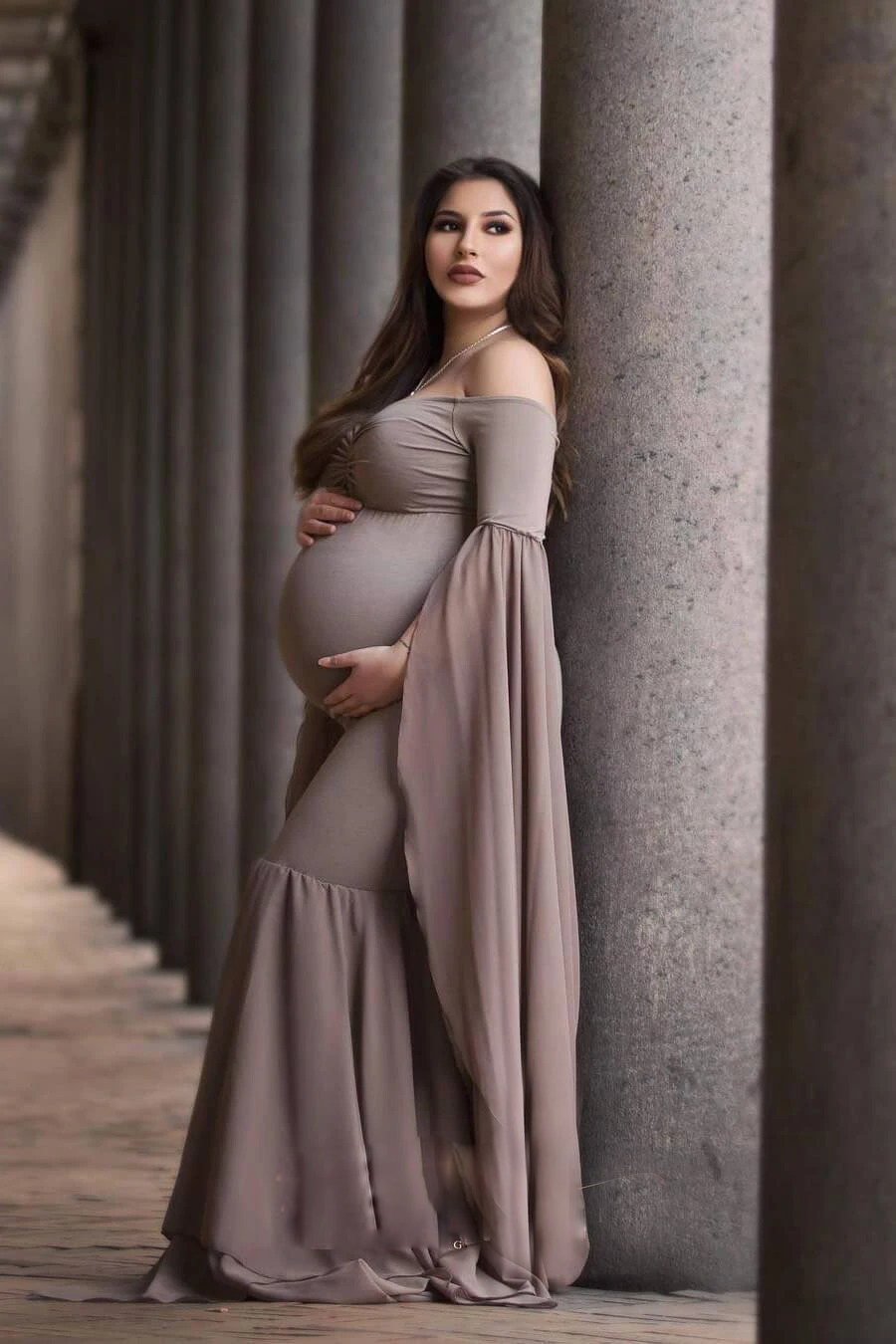 Custom Made Ladies Robes Nightgowns Off Shoulder Mermaid Women Sleepwear Bathrobe Plus Size Prom Party Shower Dress