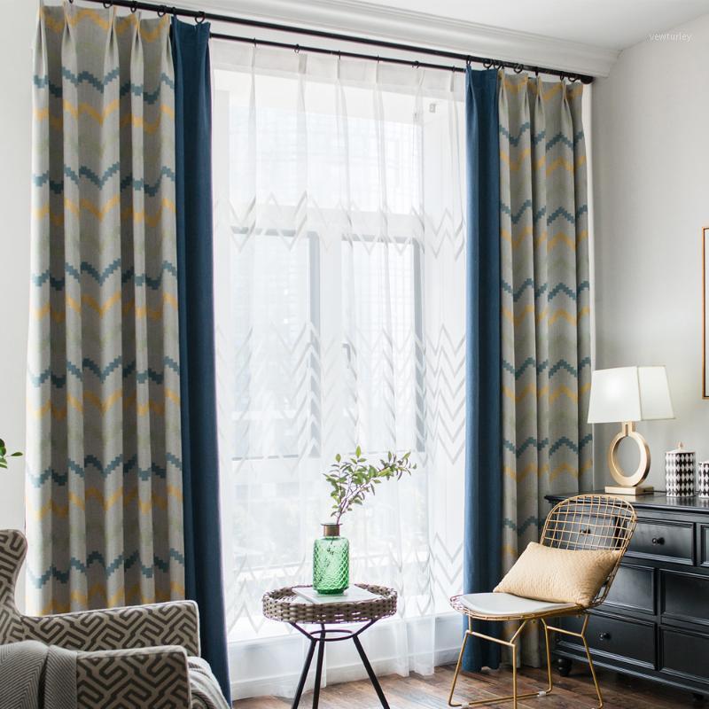Custom curtains Nordic geometric striped Simple fashion square cotton bedroom blue drapes cloth blackout curtain tulle N3551, Tulle sheer
Custom curtains Nordic geometric striped Simple fashion square cotton bedroom blue drapes cloth blackout curtain tulle N3551, Tulle sheer