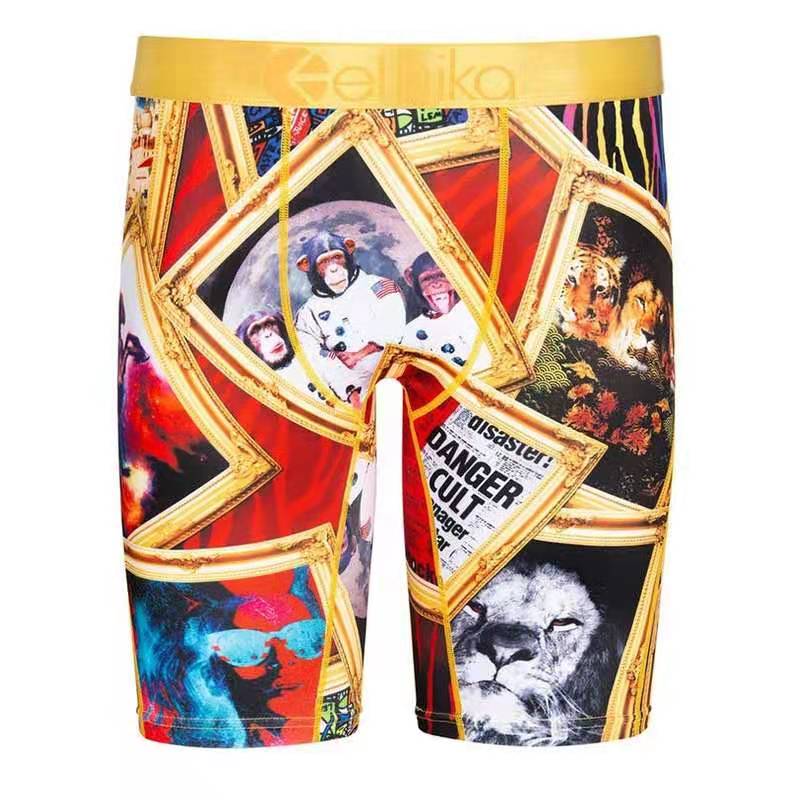 New Ethika brand wholesale spot polyester seam seamless men' Boxer Shorts men' underwear boxer underwear 323559
New Ethika brand wholesale spot polyester seam seamless men' Boxer Shorts men' underwear boxer underwear 323559