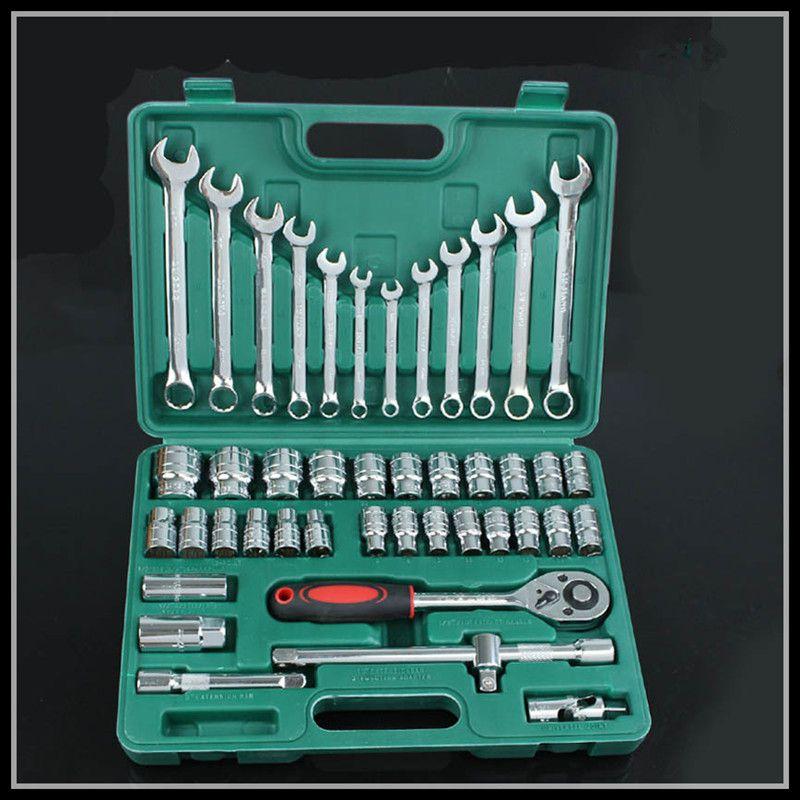 44pcs Socket Ratchet Car Repair Tool Case Precision Sleeve Universal Joint Hardware Kit Auto Repairing Hand Wrench Tool Set
44pcs Socket Ratchet Car Repair Tool Case Precision Sleeve Universal Joint Hardware Kit Auto Repairing Hand Wrench Tool Set