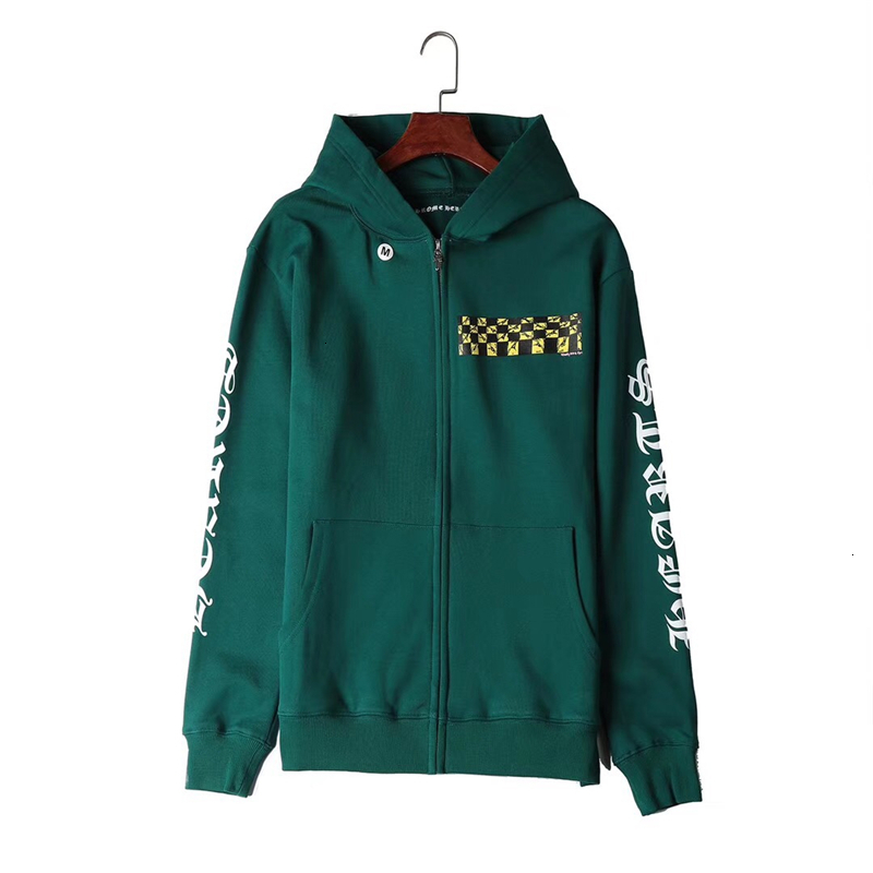 sweater Crosin men's hooded zipper coat autumn and winter cotton Plush cardigan with cap loose casu TE7T, Green
sweater Crosin men's hooded zipper coat autumn and winter cotton Plush cardigan with cap loose casu TE7T, Green