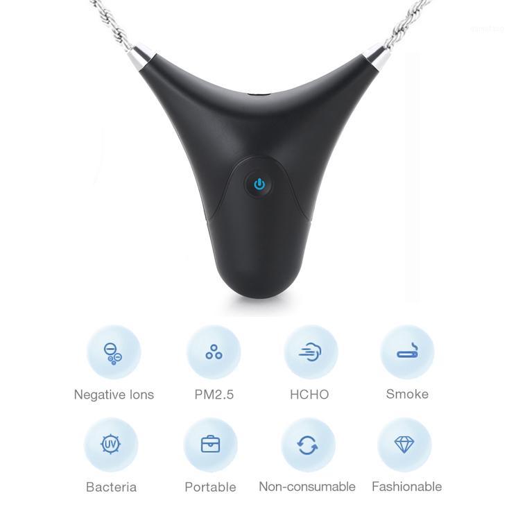 Portable Wearable Air Purifier Mini Air Purifier USB Necklace Mini Negative Lon Freshener For Adults Kids Black1
Portable Wearable Air Purifier Mini Air Purifier USB Necklace Mini Negative Lon Freshener For Adults Kids Black1
