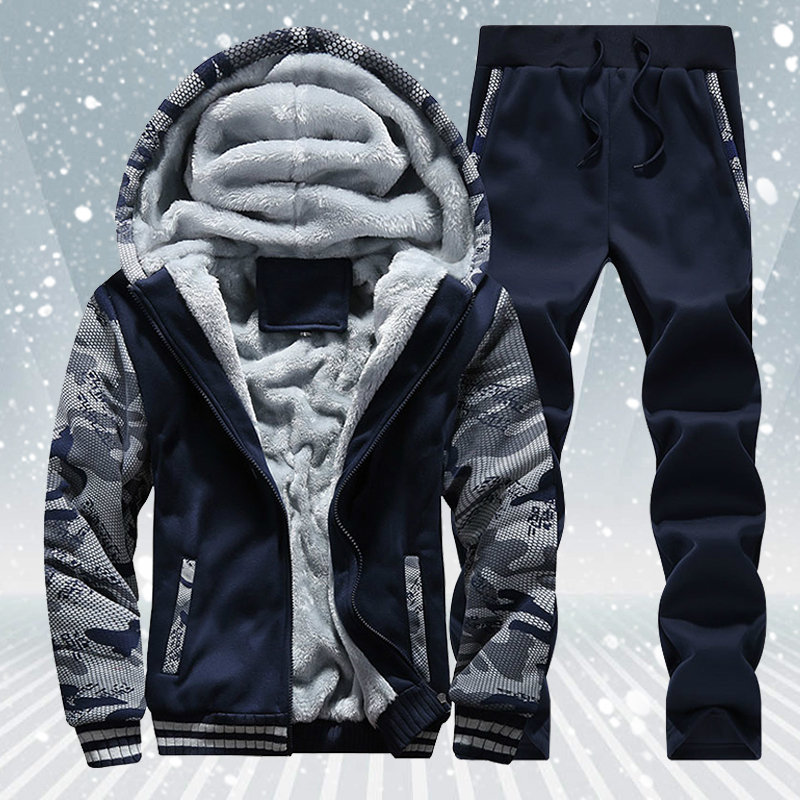 Winter Mens Warm Set Fleece Track Suits for Men Tracksuit Brand Thicken Clothing Sudaderas Hombre Mens Camo Suits Male Clothing, D62 dark gray
Winter Mens Warm Set Fleece Track Suits for Men Tracksuit Brand Thicken Clothing Sudaderas Hombre Mens Camo Suits Male Clothing, D62 dark gray