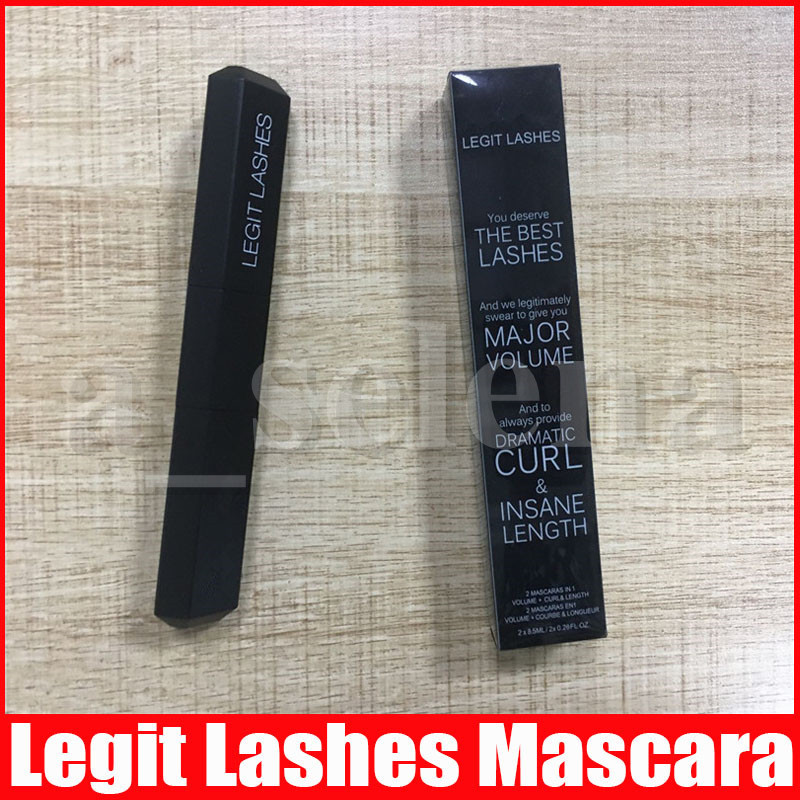 Eye Makeup Double Head Legit Lashes The Best Lashes Major Volume Dramatic Curl Cool Black Lashes Mascara, Black(with logo) 
Eye Makeup Double Head Legit Lashes The Best Lashes Major Volume Dramatic Curl Cool Black Lashes Mascara, Black(with logo)