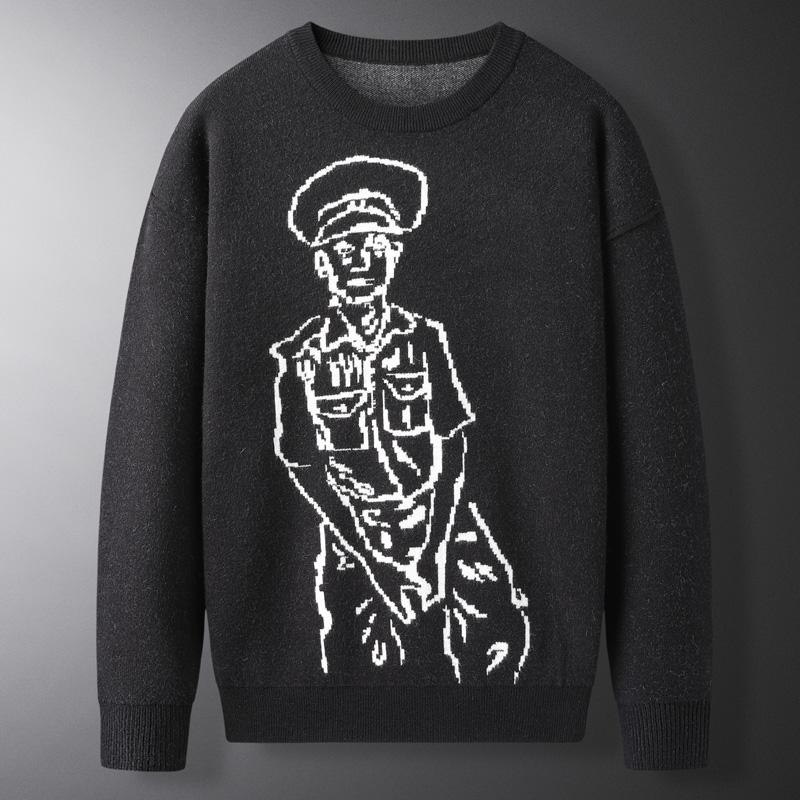 Men's Sweaters Casual O-neck Long Sleeve Kintted Sweater Pullovers Male Outwear Slim Knitted Sweater Solid Tops 3XL pull homme, Gray
Men's Sweaters Casual O-neck Long Sleeve Kintted Sweater Pullovers Male Outwear Slim Knitted Sweater Solid Tops 3XL pull homme, Gray