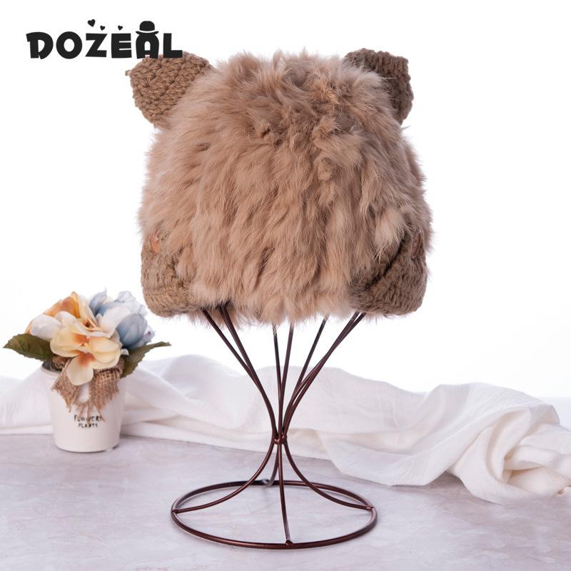 2020 Korean winter adult handmade hat fashion women's wool hat Big ball parent-child wool ear knitted hats for women, Adult e
2020 Korean winter adult handmade hat fashion women's wool hat Big ball parent-child wool ear knitted hats for women, Adult e