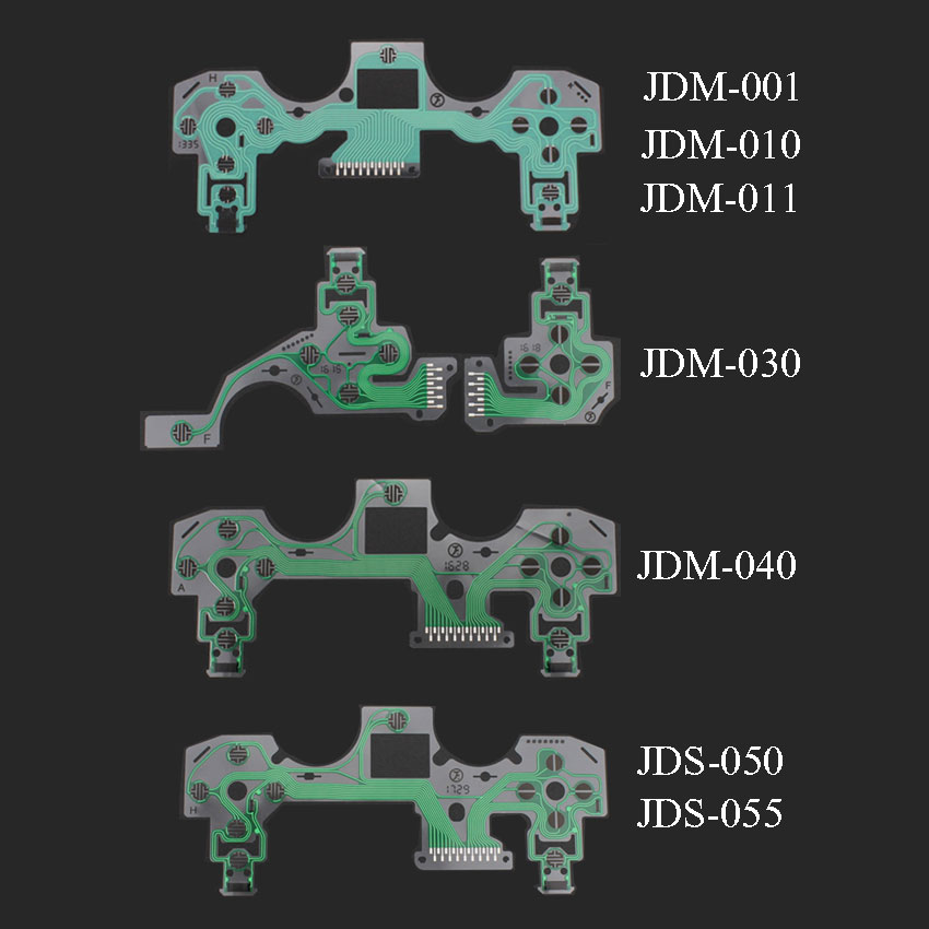 JDS 001 030 040 055 For Playstation4 Conductive Film Keypad for PS4 Pro Slim Controller PCB Circuit Flex Cable FEDEX DHL FREE SHIPPING
JDS 001 030 040 055 For Playstation4 Conductive Film Keypad for PS4 Pro Slim Controller PCB Circuit Flex Cable FEDEX DHL FREE SHIPPING
