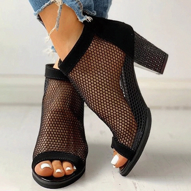 Summer Mesh Peep Toe Sandals Sexy Heels Single Shoes Women Boots Shoes In Europe 2020 Spring Summer Pumps Mujer 35-43 #ov5E
Summer Mesh Peep Toe Sandals Sexy Heels Single Shoes Women Boots Shoes In Europe 2020 Spring Summer Pumps Mujer 35-43 #ov5E
