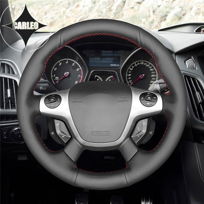 Steering Wheel Covers DIY Car Cover For Focus ST 2012-2022 Genuine Black Leather Hand Stitching Personality Custom Holder
Steering Wheel Covers DIY Car Cover For Focus ST 2012-2022 Genuine Black Leather Hand Stitching Personality Custom Holder