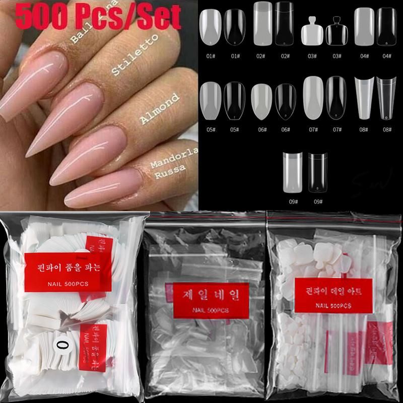 500 pcs Non-mark nail art fake nails artificial fake acrylic nails natural white transparent hand and toe art decorative, 20
500 pcs Non-mark nail art fake nails artificial fake acrylic nails natural white transparent hand and toe art decorative, 20