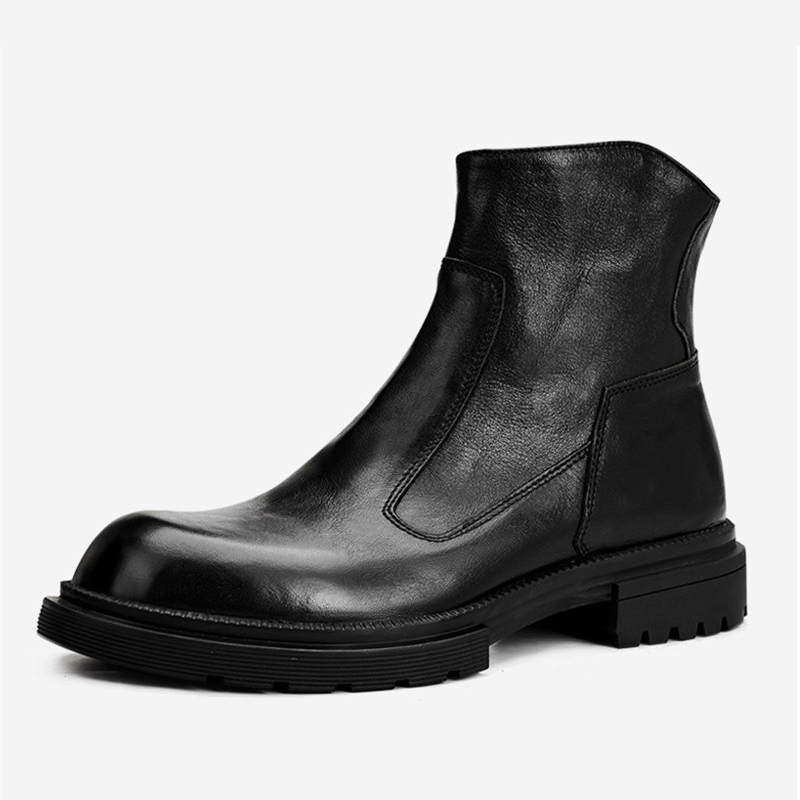 Soft Leather Boots Men Slip On Men Ankle Boots 2021 Spring Winter Shoes Men 12#20/20D50, 258 no thermal -b
Soft Leather Boots Men Slip On Men Ankle Boots 2021 Spring Winter Shoes Men 12#20/20D50, 258 no thermal -b