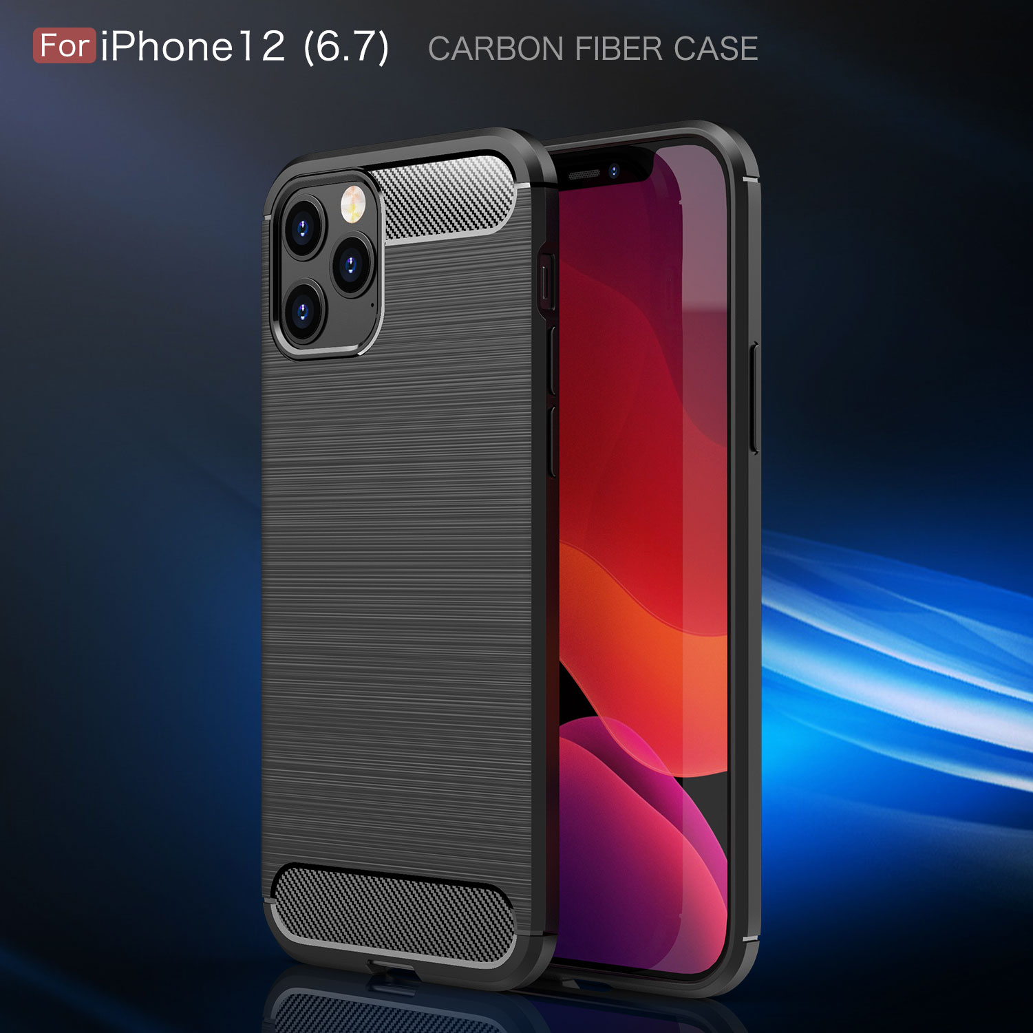 Slim Brushed Carbon Fiber Design Soft Case For iPhone 12 Pro Max 11 Pro XS Max XR X 8 7 6 Plus 5S
Slim Brushed Carbon Fiber Design Soft Case For iPhone 12 Pro Max 11 Pro XS Max XR X 8 7 6 Plus 5S