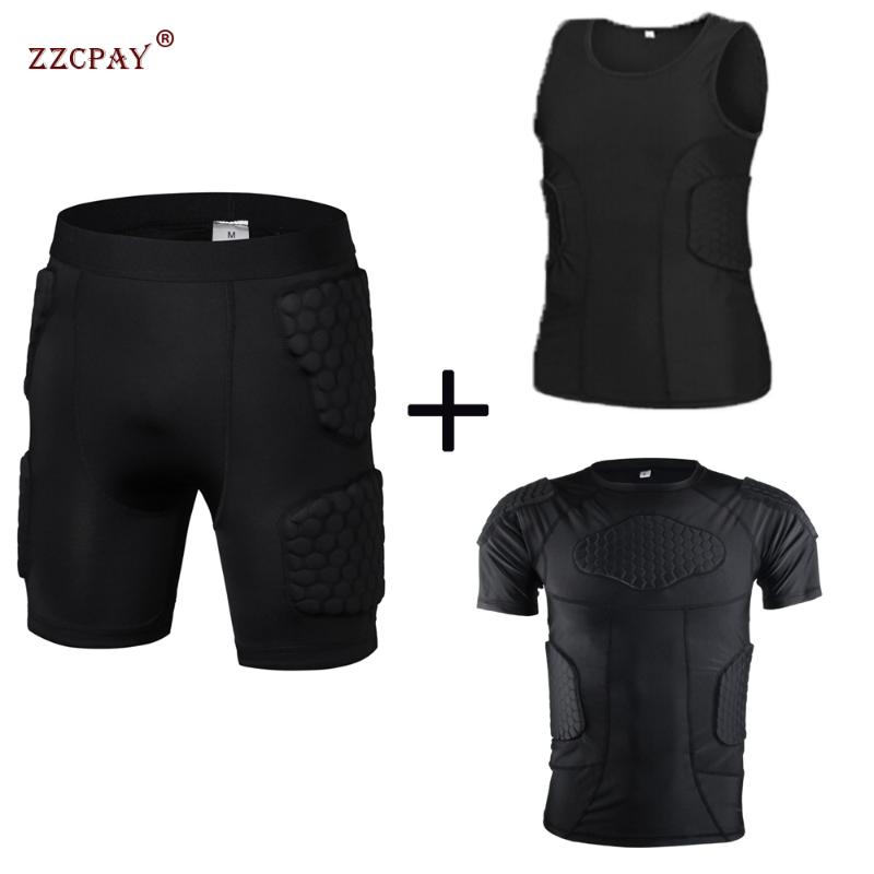 Men's Padded Protective Gear Suit Training Suit Suitable for Football Basketball Paintball rib protector Pants Training Set, Beige
Men's Padded Protective Gear Suit Training Suit Suitable for Football Basketball Paintball rib protector Pants Training Set, Beige