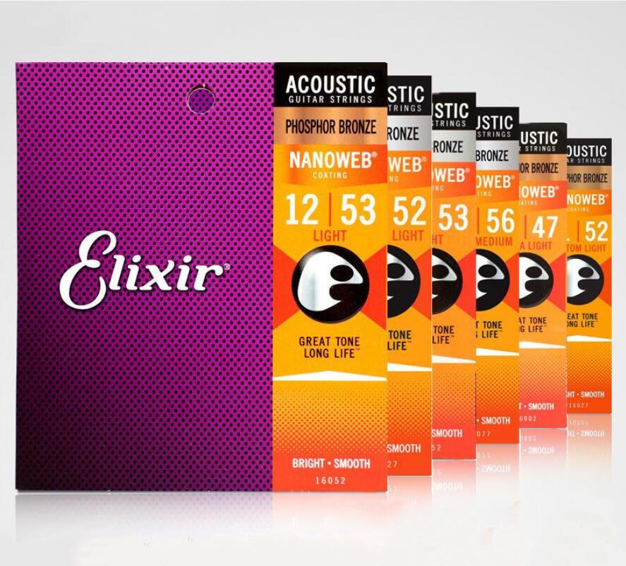 Elixir Acoustic Guitar Strings Phosphor Bronze Shade 16077,16002,16052,11025,11052,16027,16102,11100,11002,11027,12000,12002,12050,12052,ect
Elixir Acoustic Guitar Strings Phosphor Bronze Shade 16077,16002,16052,11025,11052,16027,16102,11100,11002,11027,12000,12002,12050,12052,ect