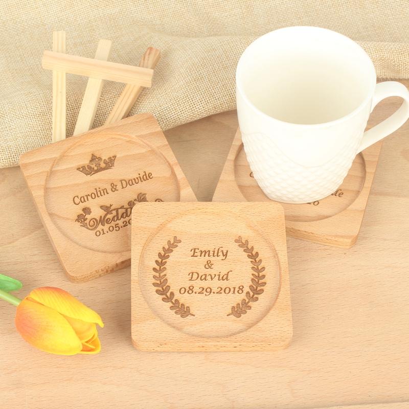 Wedding Party Dinner Personalized logo Wooden wine glass Coasters Cup Holder Couple Lovers Drinks Placemat Best gifts
Wedding Party Dinner Personalized logo Wooden wine glass Coasters Cup Holder Couple Lovers Drinks Placemat Best gifts