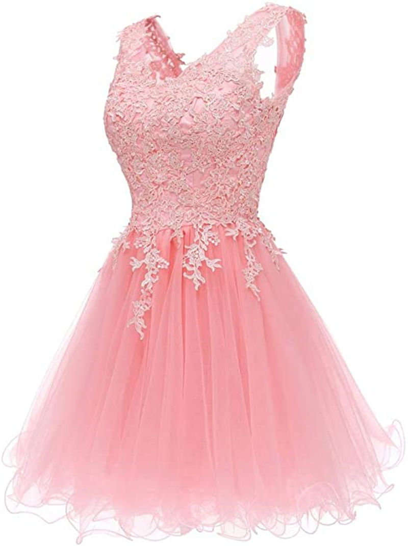 Red Short Homecoming Dresses Beaded Crystal Appliques A-Line Plus Size Formal Prom Graduation Cocktail Party Gown QC1314