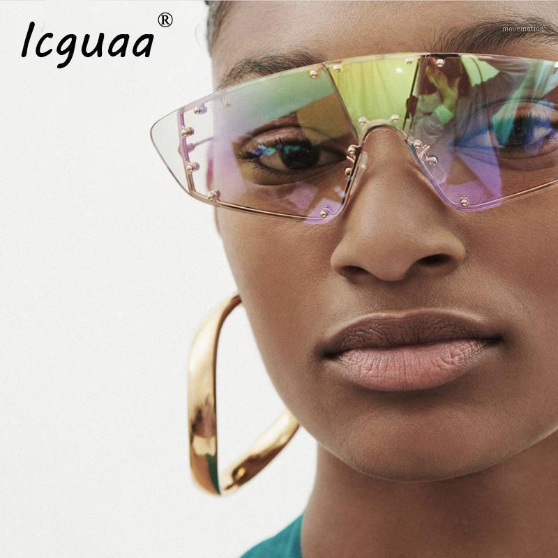 Oversized Rimless steampunk Sunglasses Women Vintage Fashion Onepiece Men sunglasses women 2020 Gafas Glasses UV4001
Oversized Rimless steampunk Sunglasses Women Vintage Fashion Onepiece Men sunglasses women 2020 Gafas Glasses UV4001