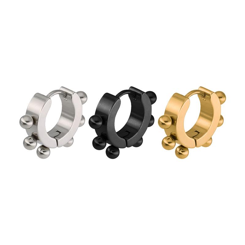 Hoop & Huggie Punk Small Stainless Steel Circle Earrings Men Women Hypoallergenic Ear Ring Clip Earring Fashion Jewelry
Hoop & Huggie Punk Small Stainless Steel Circle Earrings Men Women Hypoallergenic Ear Ring Clip Earring Fashion Jewelry